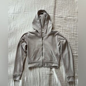 Gilly Hicks Cropped Zip-up